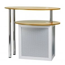 PC-furniture Design M, light grey/beech