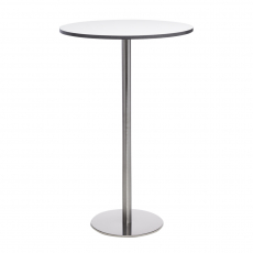 High Table Asto, Ø 70 cm, white