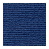 Ribbed carpet, middle blue