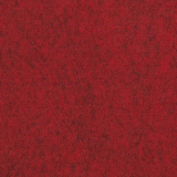 Felt carpet, red
